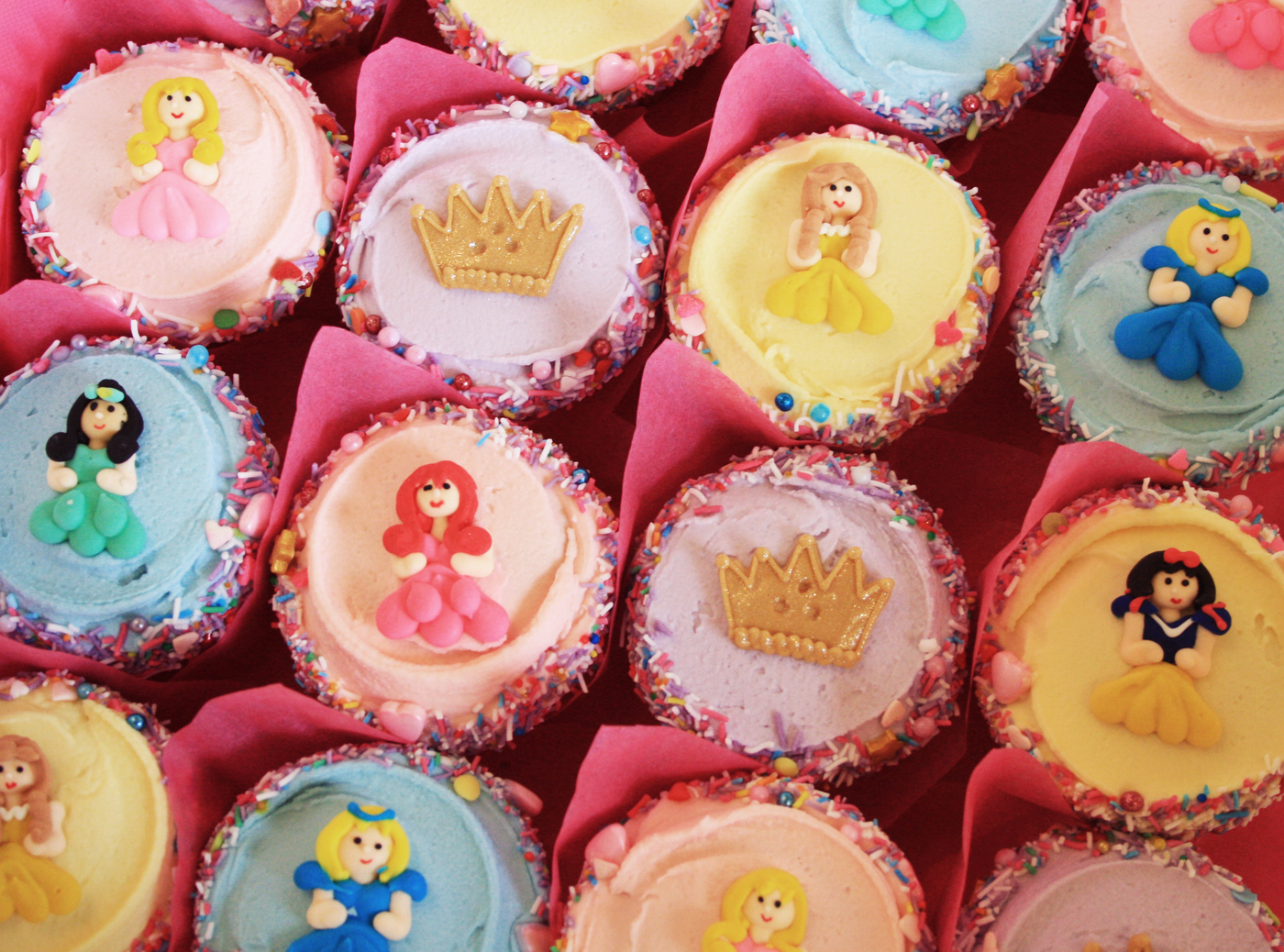 Princess Cupcakes - My Little Cupcake