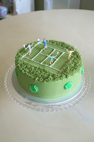 Sport Field Cake - My Little Cupcake