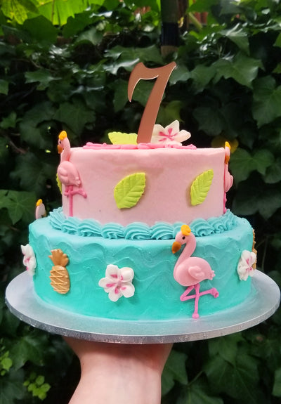 Tropical Paradise Cake - My Little Cupcake