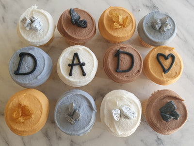 Dad Rocks! Mini Cupcakes