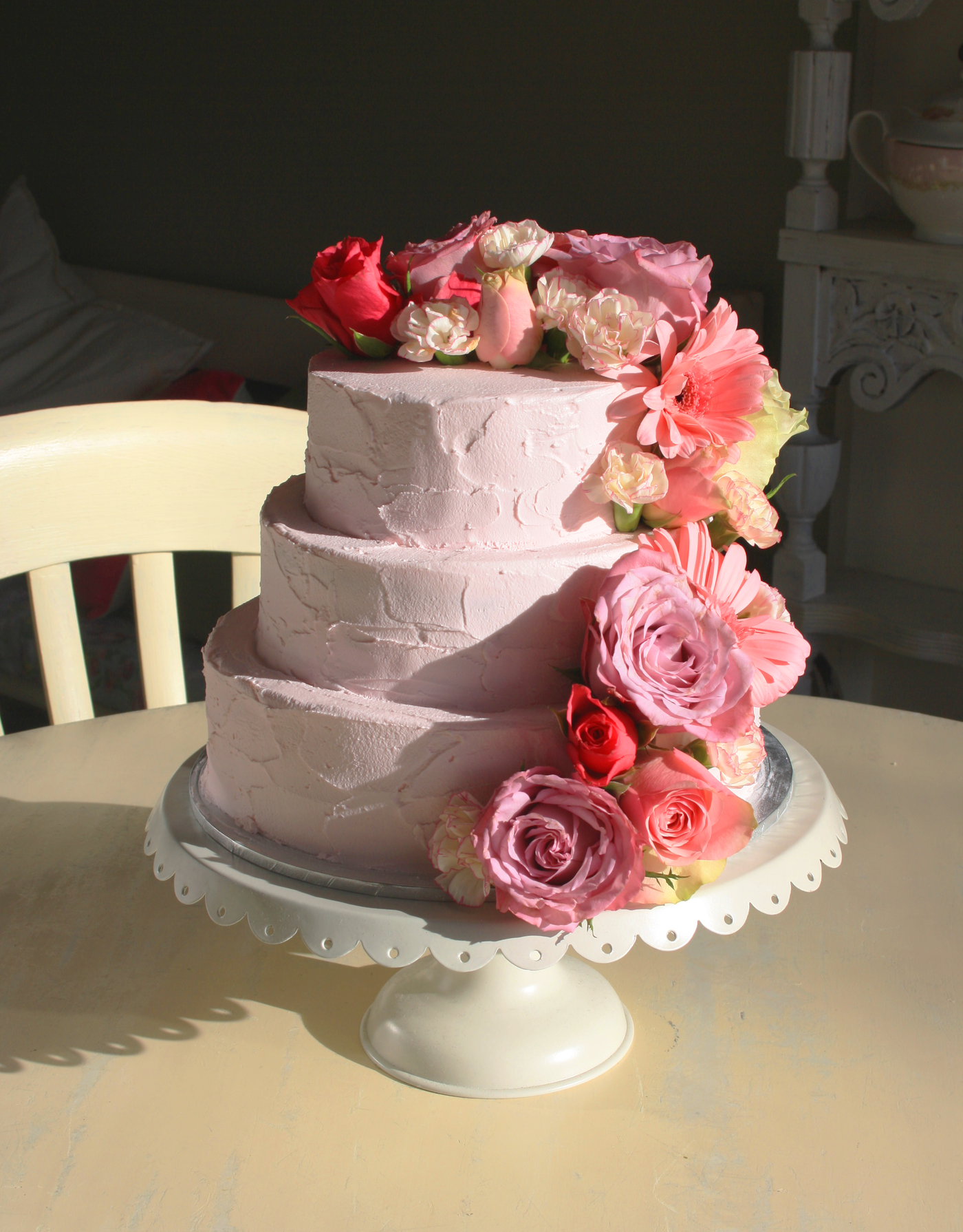 Blushing Pink Cake