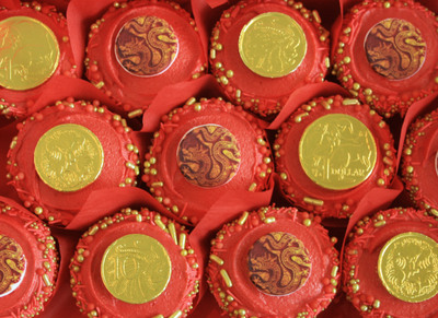 Year of the Dragon Cupcakes
