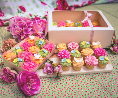 Mothers Day Mini Bouquet Cupcakes