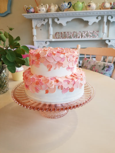 Tiered Petal Cake - My Little Cupcake