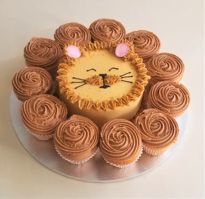 Lion Cake - My Little Cupcake