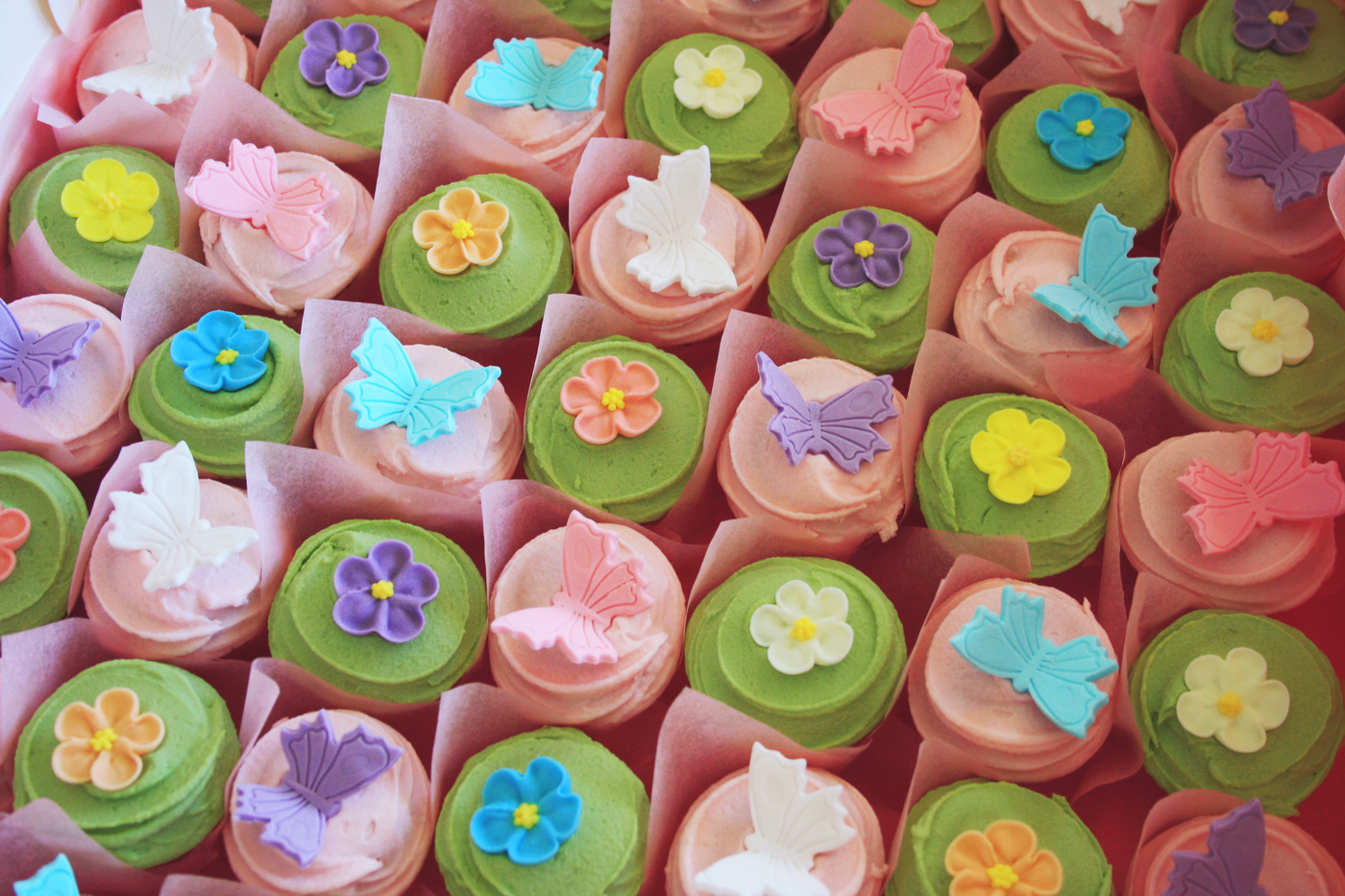 Fairy Garden Cupcakes - My Little Cupcake