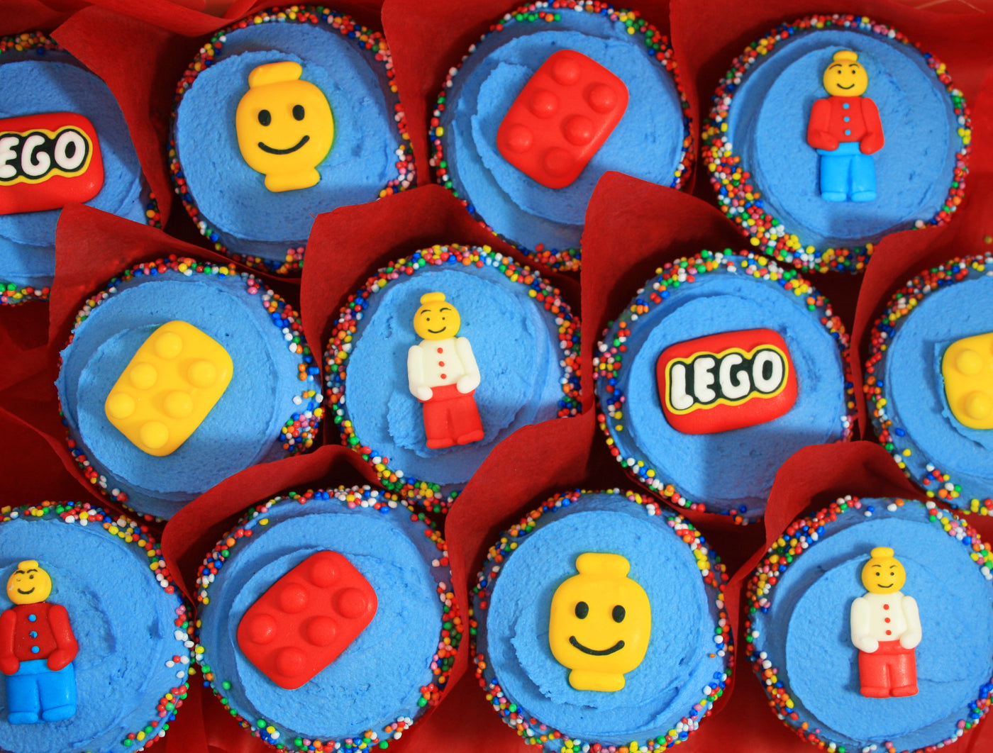 Lego Cupcakes - My Little Cupcake