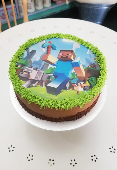 Minecraft Cake - My Little Cupcake