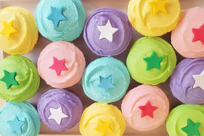 Pastel Stars - My Little Cupcake