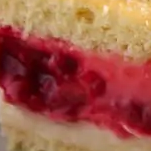 Fresh Raspberries & Lemon Curd - My Little Cupcake