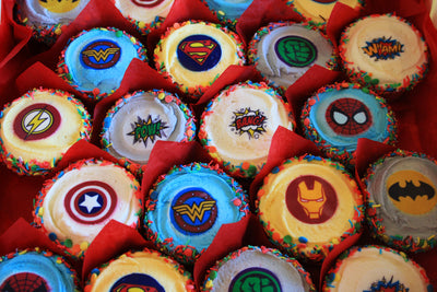 Superhero Cupcakes - My Little Cupcake