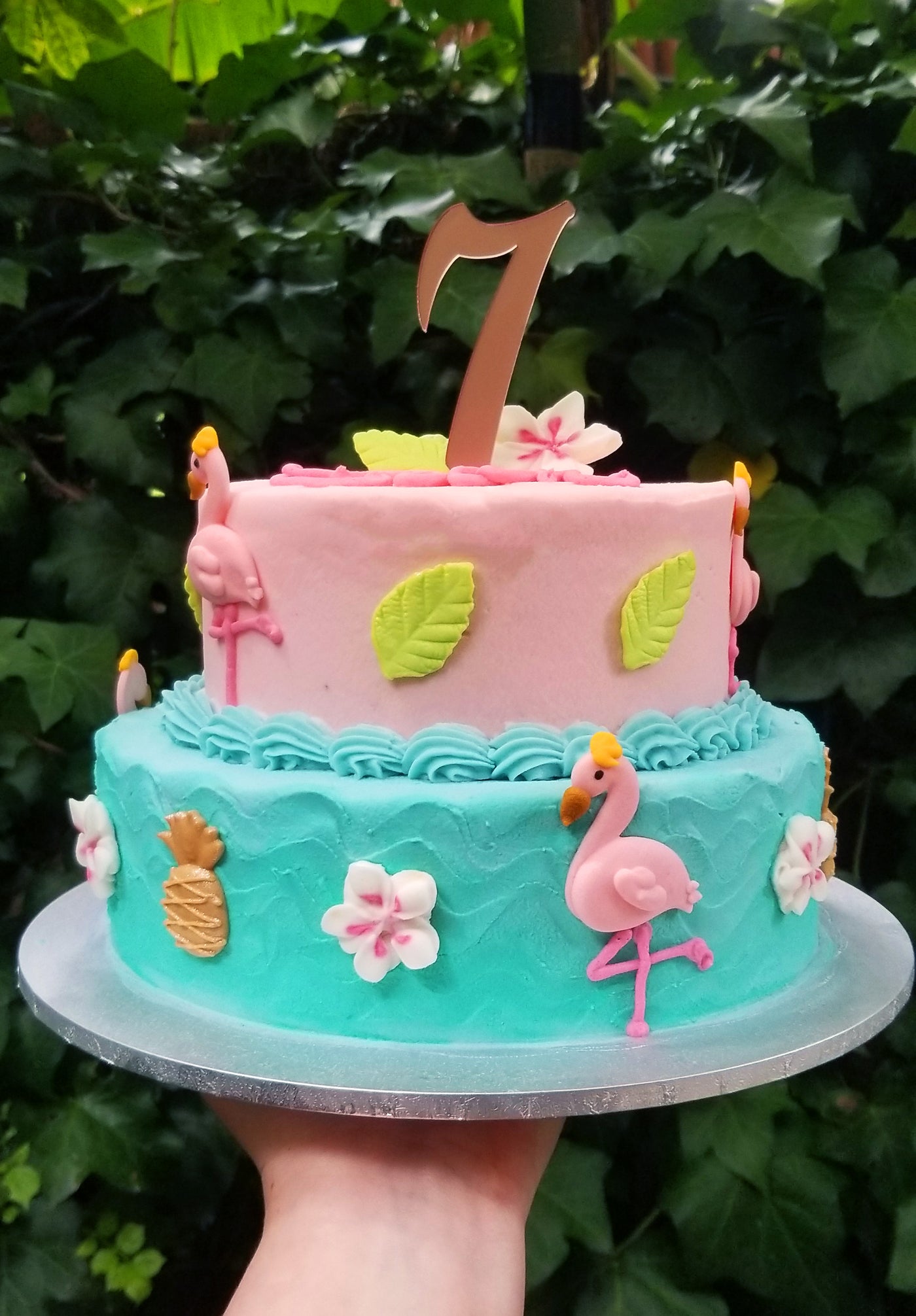 Tropical Paradise Cake - My Little Cupcake