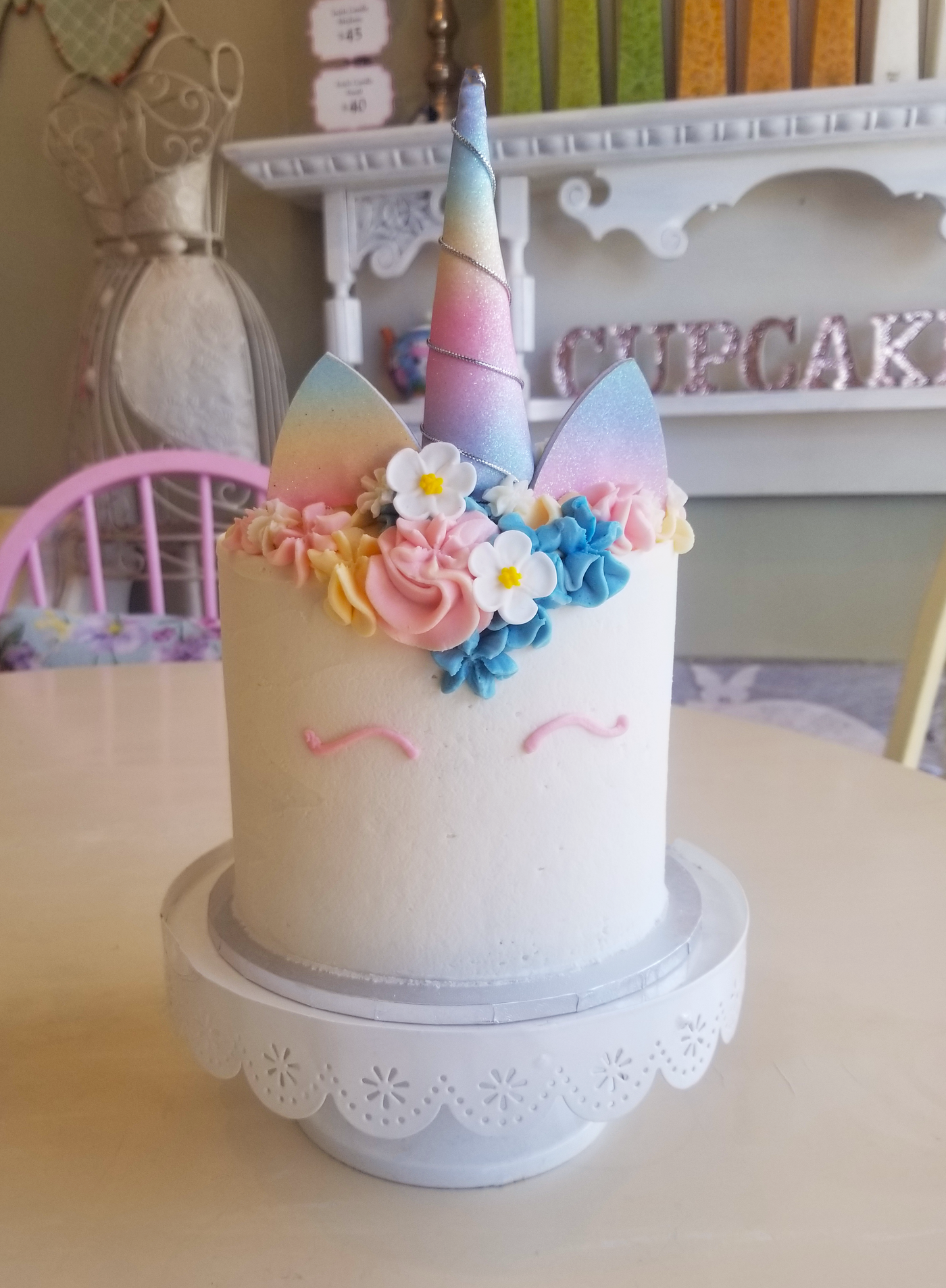 Unicorn Cake - My Little Cupcake