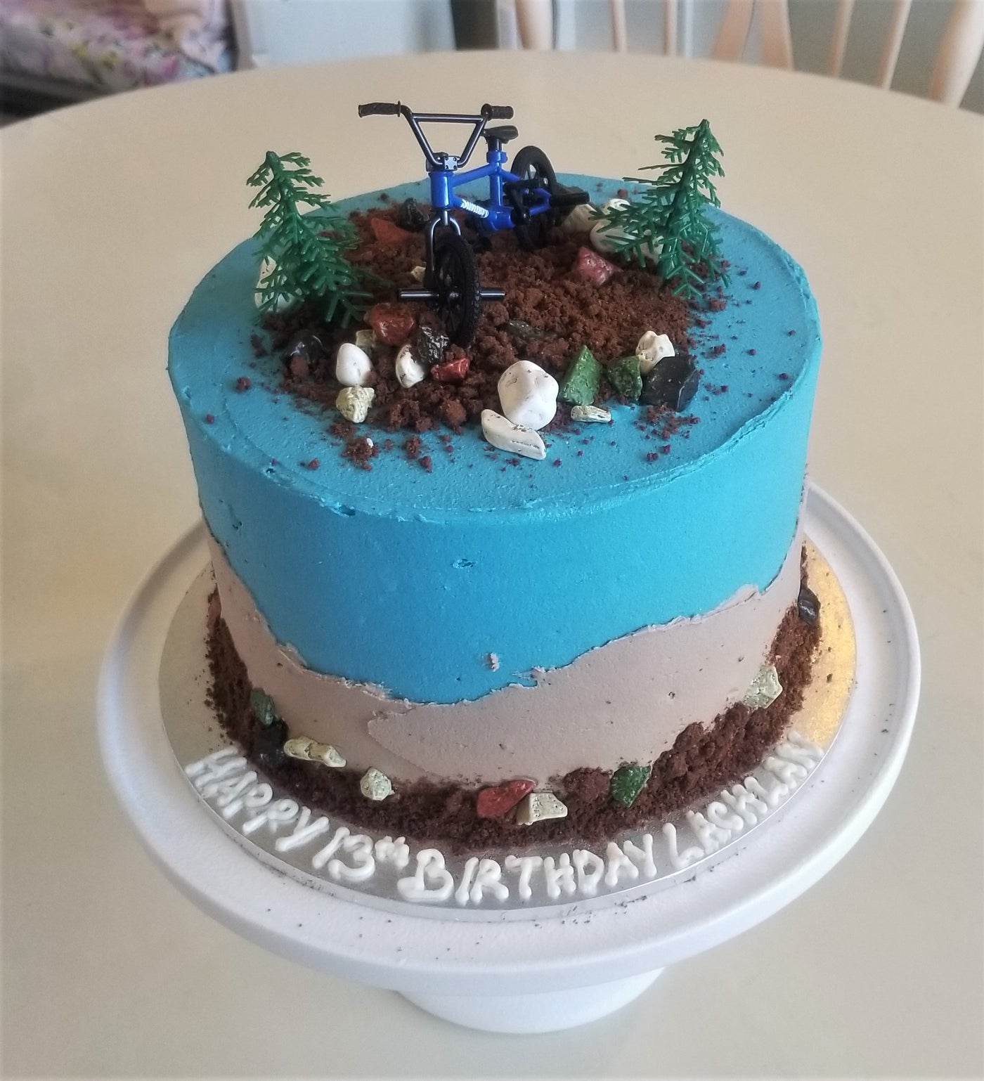 Hot Rider Cake - My Little Cupcake